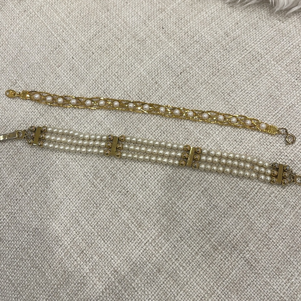 Faux Pearl bracelet